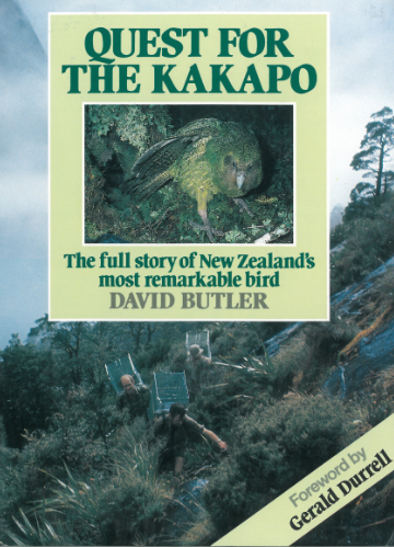 Books for sale; Kakapo; birds; Brook Sanctuary